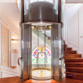 Villa Round Residential Glass Elevators Panoramic Elevator